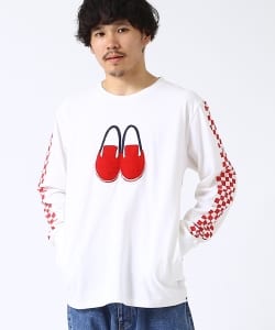 O.K. × BEAMS T / 別注 Checker Long Sleeve Tee
