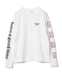 ▲Reebok CLASSIC × have a good time / ベクター ロングスリーブTシャツ