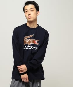 ▲LACOSTE × BEAMS / 別注 ビッグ ワニ Ｔシャツ