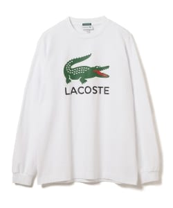▲LACOSTE × BEAMS / 別注 ビッグ ワニ Ｔシャツ