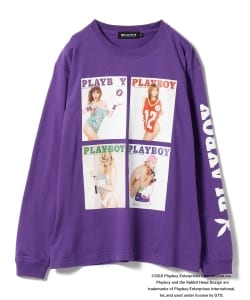 ▲PLAYBOY × BEAMS T / 別注 Long sleeve T-shirt