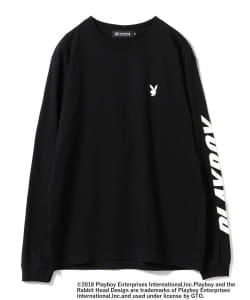 ▲PLAYBOY × BEAMS T / 別注 Long sleeve T-shirt