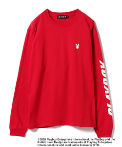 ▲PLAYBOY × BEAMS T / 別注 Long sleeve T-shirt