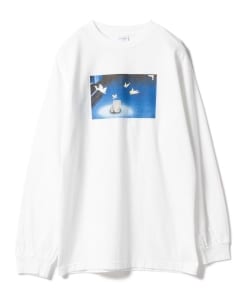 HELLRAZOR × WHIMSY SOCKS / God is everywhere Long Sleeve Tee