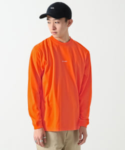 ▲BEAMS / ミニロゴ クルーネックTシャツ