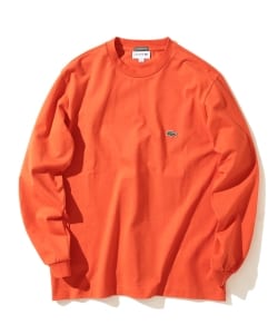 ▲LACOSTE × BEAMS / 別注 ビッグ ワニ ロングスリーブ Ｔシャツ 19SS