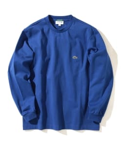 ▲LACOSTE × BEAMS / 別注 ビッグ ワニ ロングスリーブ Ｔシャツ 19SS