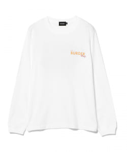 ▲BEAMS / プリント ロングスリーブTシャツ
