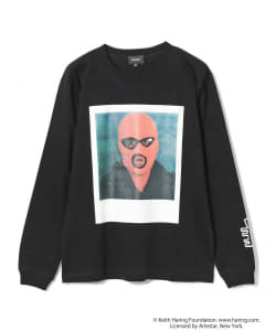 ▲KEITH HARING / ロングスリーブ プリント Tシャツ