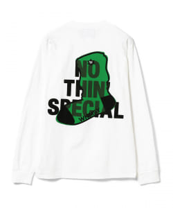 NOTHIN'SPECIAL × WHIMSY SOCKS / Logo Long Sleeve Tee