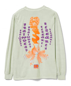 BRAIN-DEAD / Vibration ロングスリーブ Tシャツ
