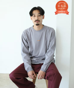 ▲BEAMS / ミニロゴ ロングスリーブ Tシャツ