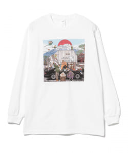 JAZZY SPORT / NEHANBROWN LONG SLEEVE TEE