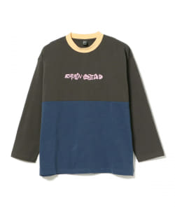 ▲BRAIN-DEAD / HEAVYWEIGHT EMBROIDERED PANELED SHIRT