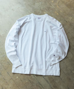 ▲Champion × BEAMS / 別注 ロングスリーブ Tシャツ