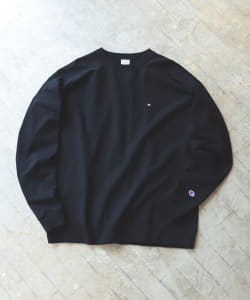 ▲Champion × BEAMS / 別注 ロングスリーブ Tシャツ
