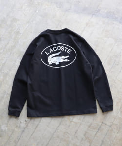 ▲LACOSTE × BEAMS / 別注 Big Croco Long Sleeve T-shirt