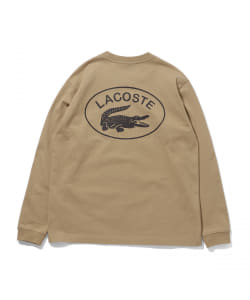 ▲LACOSTE × BEAMS / 別注 Big Croco Long Sleeve T-shirt