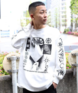 ▲FORTRESS SOLITUDE / Reversible ロングスリーブ Tシャツ