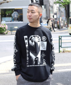 ▲FORTRESS SOLITUDE / Reversible ロングスリーブ Tシャツ