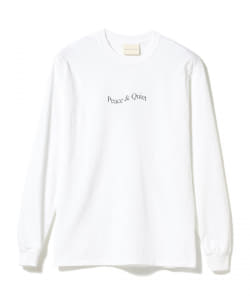 Museum of Peace & Quiet / Word Mark ロングスリーブ Tシャツ