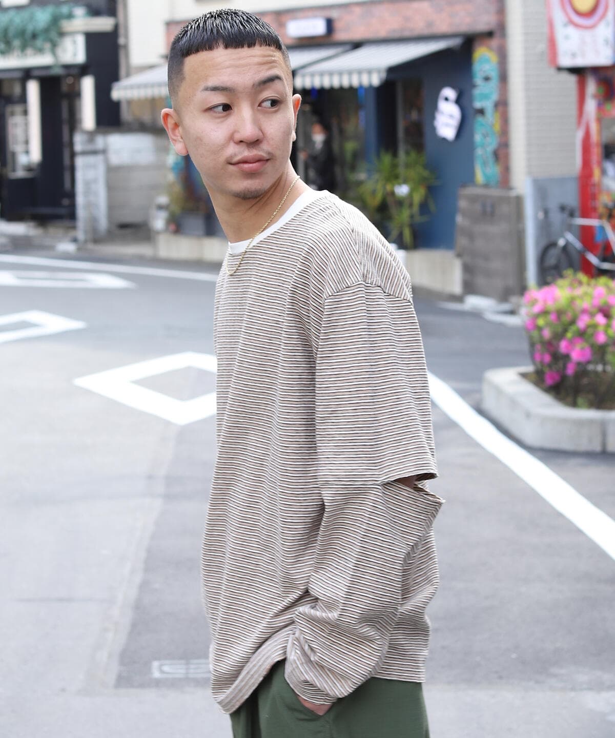 BEAMS T（ビームスT）【アウトレット】FACCIES / Vintage Border