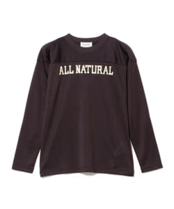 INSCRIRE / Crack Print Football Long Tee