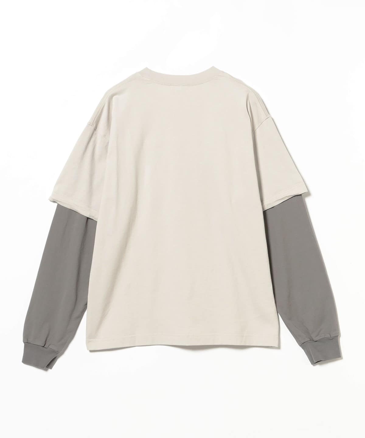 タグ付き セダンオールパーパス Oval Logo Layered L/S L BEAMS(ビームス)SEDAN ALL-PURPOSE / Oval Logo Layered L/S