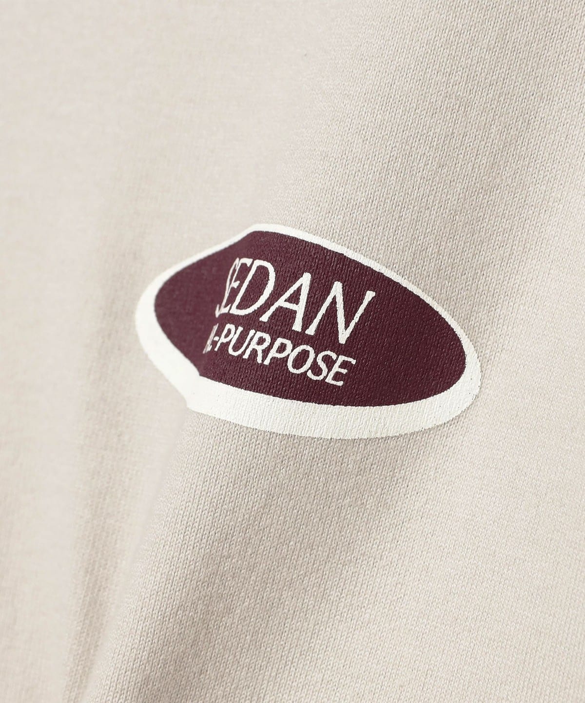 タグ付き　セダンオールパーパス　Oval Logo Layered L/S L BEAMS（ビームス）SEDAN ALL-PURPOSE / Oval Logo Layered L/S