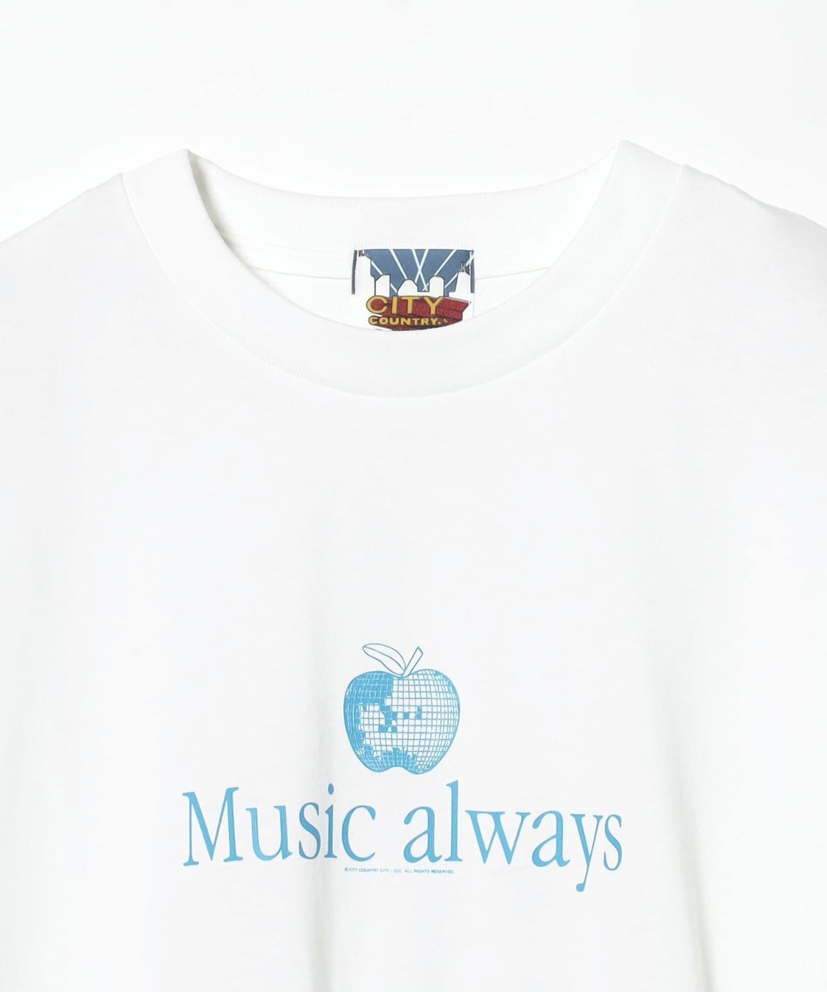 BEAMS（ビームス）CITY COUNTRY CITY / COTTON L/S T-SHIRT_Music 