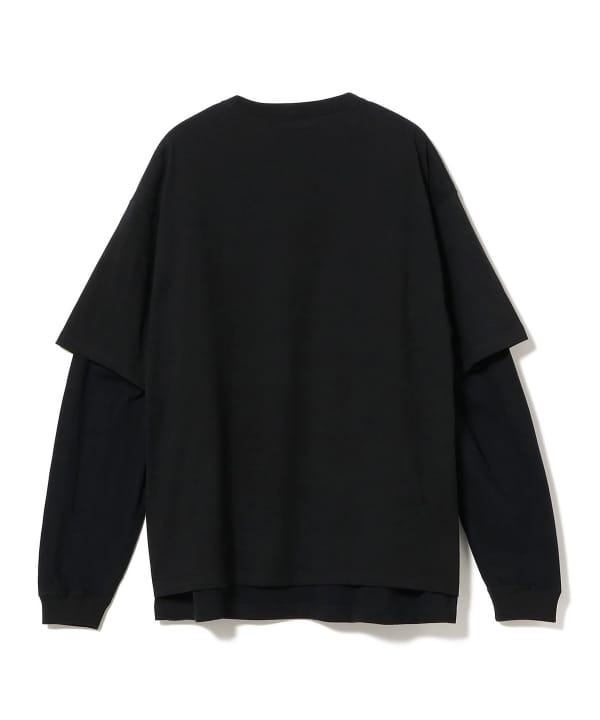essay レイヤードロンT ESSAY（エッセイ） 2023AW 23AW LAYERED OVERSIZE LONG T-SHIRT