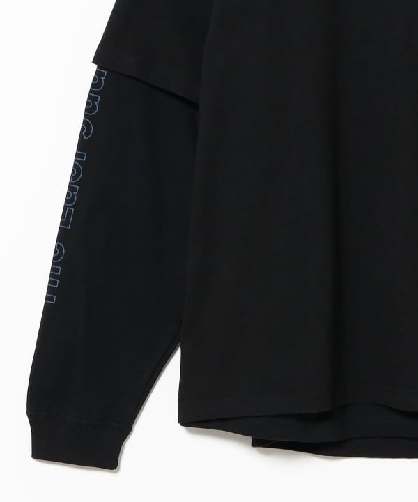 essay レイヤードロンT ESSAY（エッセイ） 2023AW 23AW LAYERED OVERSIZE LONG T-SHIRT