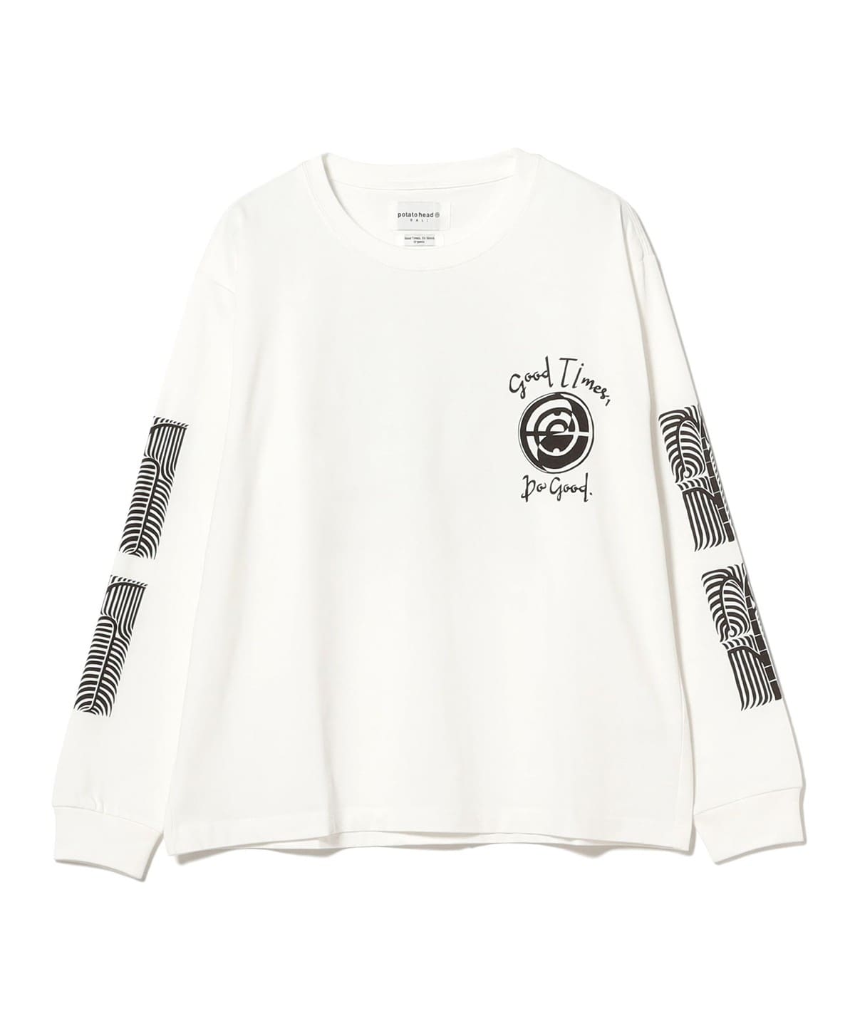 POTATO HEAD / Home New Arrivals Chakra-Bli Made Long Sleeve T-Shirts Tシャツ・カットソー MEN OFF WHT XL