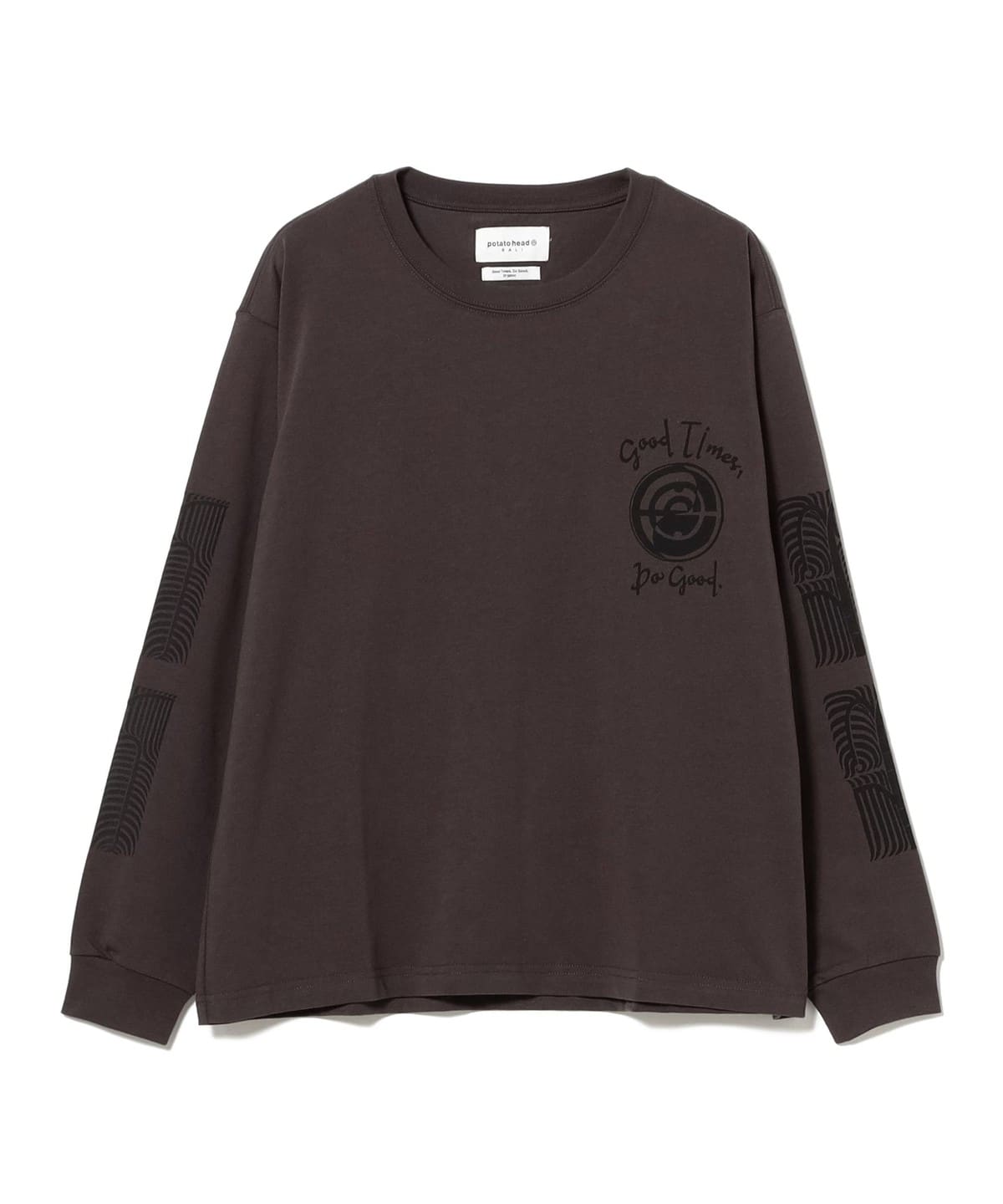 POTATO HEAD / Home New Arrivals Chakra-Bli Made Long Sleeve T-Shirts Tシャツ・カットソー MEN SUMI M