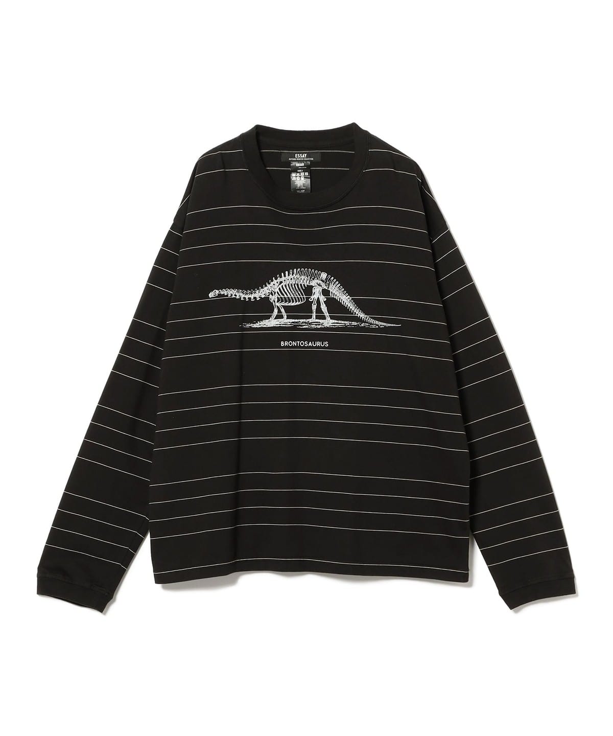 ESSAY エッセイ / Original Pin Stripe L/S T-Shirt Tシャツ・カットソー MEN B. BRONTOSAURUS 3 ESSAY エッセイ / Original Pin Stripe L/S T-Shirt Tシャツ・カットソー MEN B. BRONTOSAURUS 3
