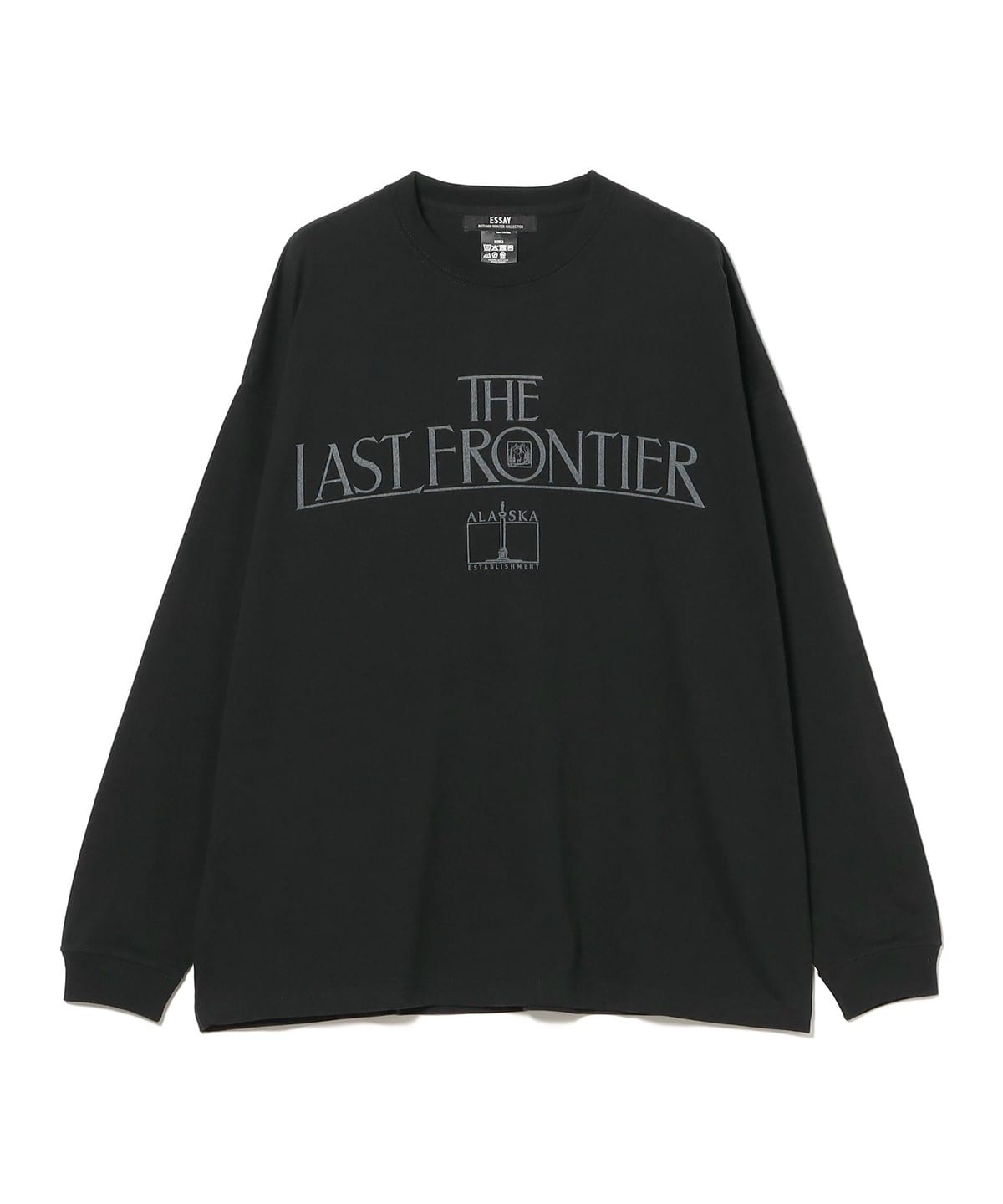 ESSAY エッセイ / Oversize Long T-shirt Tシャツ・カットソー MEN LAST FRONTIER 3 ESSAY エッセイ / Oversize Long T-shirt Tシャツ・カットソー MEN LAST FRONTIER 3