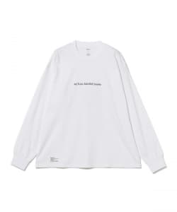 Actual Source × FreshService / CORPORATE L/S TEE “BOOK STACK”