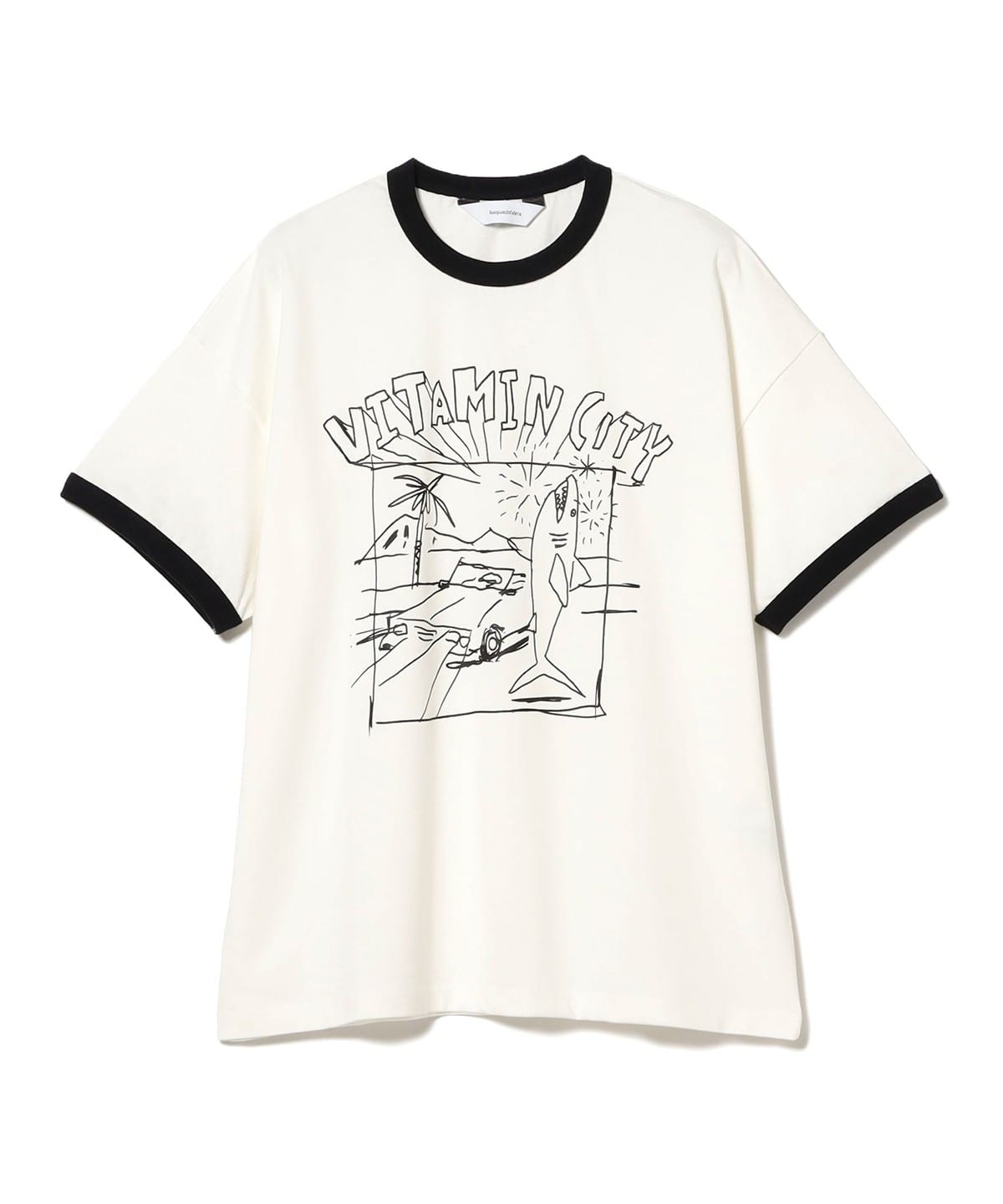 FUTURE ARCHIVE × Sasquatchfabrix × TOKYO VITAMIN / VITAMIN CITY TRIM T-SHIRT Tシャツ・カットソー MEN BLACK XL FUTURE ARCHIVE × Sasquatchfabrix × TOKYO VITAMIN / VITAMIN CITY TRIM T-SHIRT Tシャツ・カットソー MEN BLACK XL