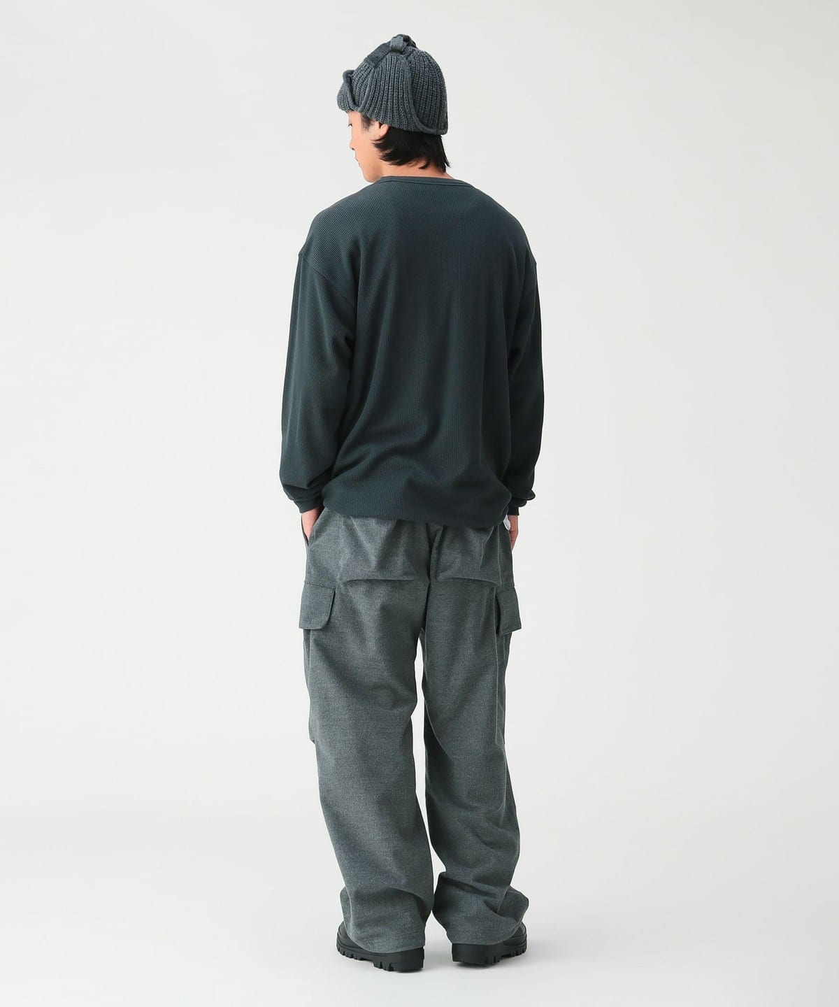 BEAMS（ビームス）【別注】Champion / リバーシブル ロングスリーブ T