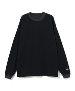 【別注】Champion / リバーシブル ロングスリーブ Tシャツ