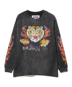 SHIDEN / Long Sleeve TEE - TIGER