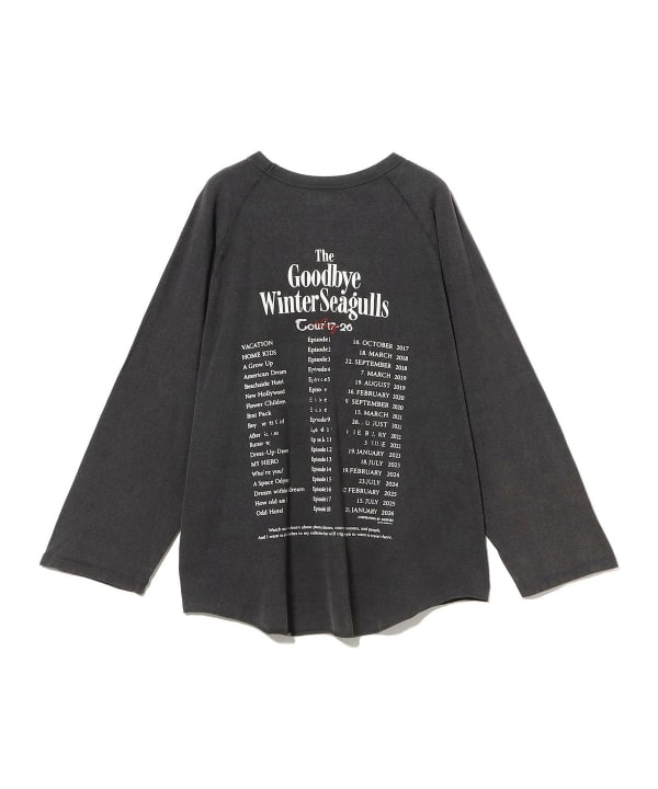 DAIRIKU / "The Winter Seaguls" Tour Raglan Tee