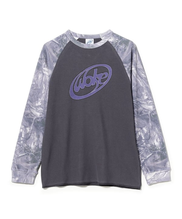 WOKE EDGE / Wave Logo Real Tree Thermal
