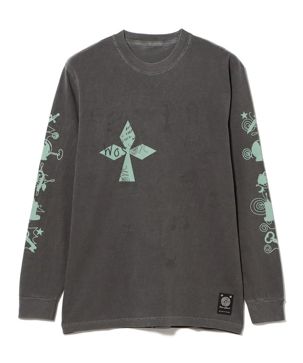 Wave of Sand × NICOLA / L/S TEE