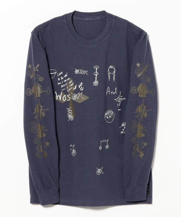 Wave of Sand × NICOLA / L/S TEE