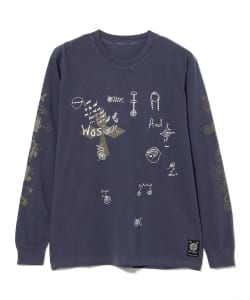 Wave of Sand × NICOLA / L/S TEE