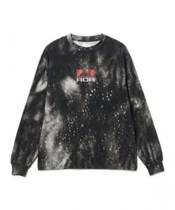 ROA / Fuzzy Print Long Sleeve T-Shirt