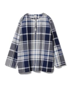 ▲orSlow / チェック プルオーバーシャツ
