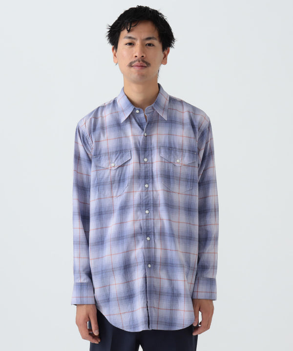 激レア新品】 BLUEBLUE × BEAMS コラボ ウェスタンシャツ M位 - シャツ