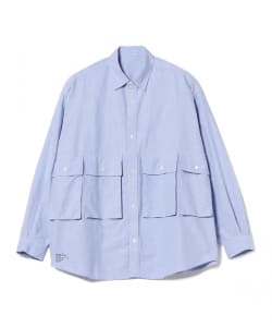 ▲FreshService / Oxford Flap Pocket Long Sleeve Shirt